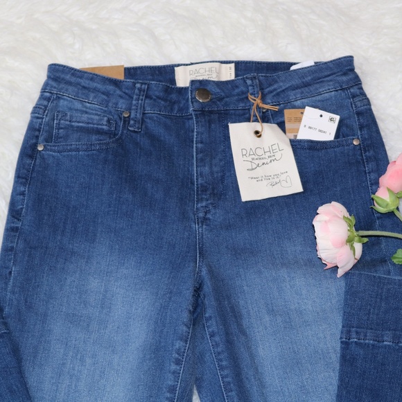 NWT RACHAEL Rachael Roy High Rise Flare Size 27 - Picture 2 of 7